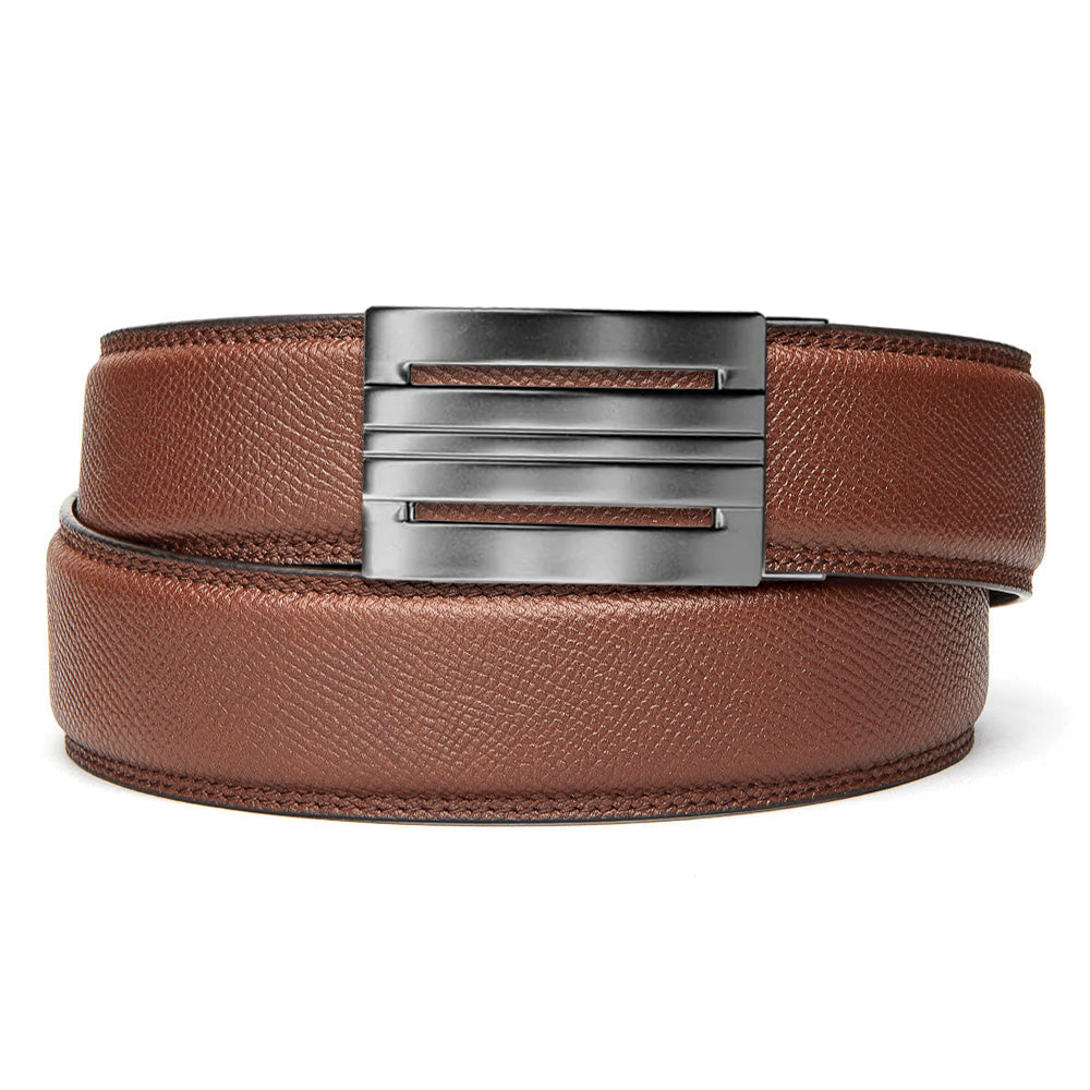 EQUINOX BUCKLE | CLASSIC LEATHER BELT 1.37