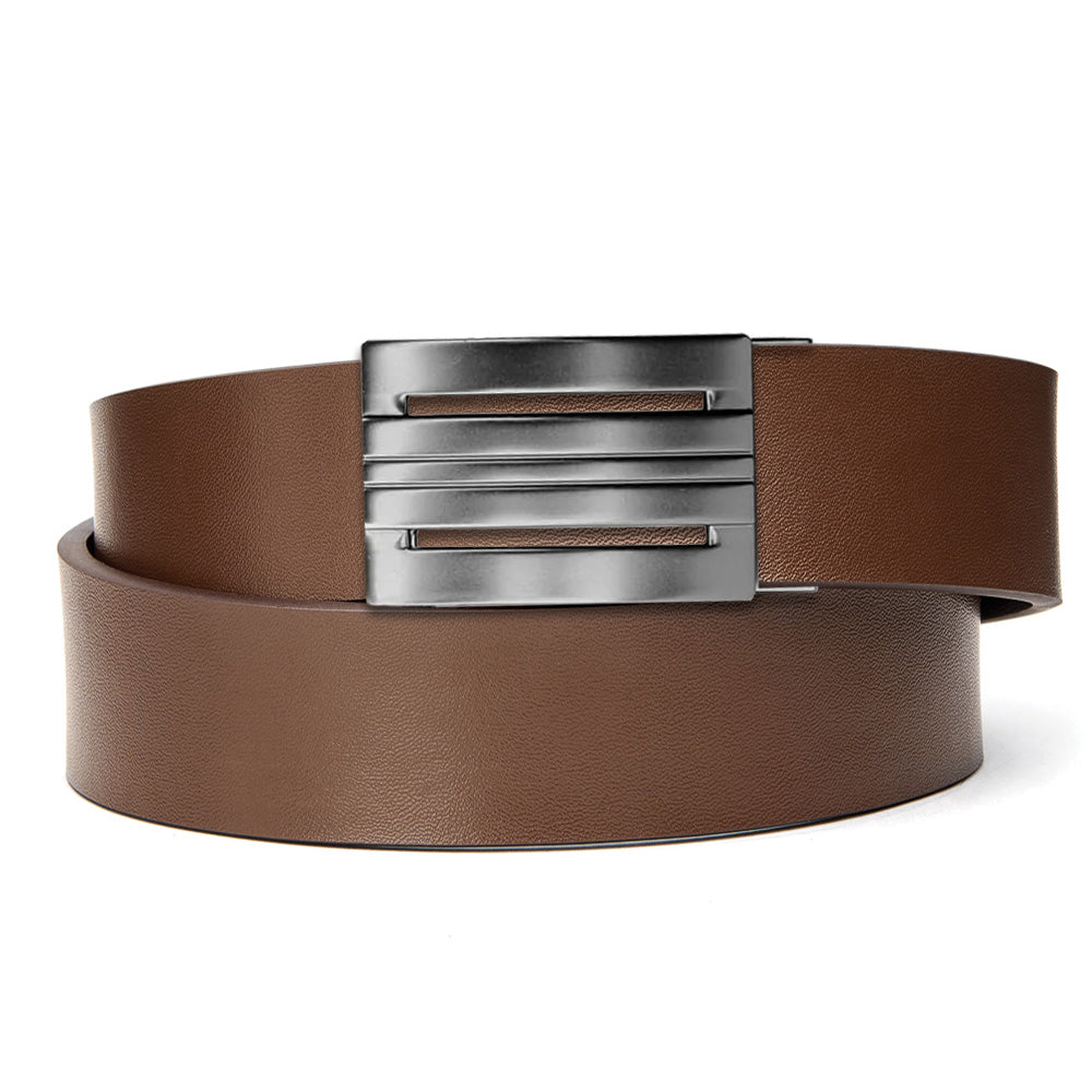 EQUINOX BUCKLE | CLASSIC LEATHER BELT 1.37