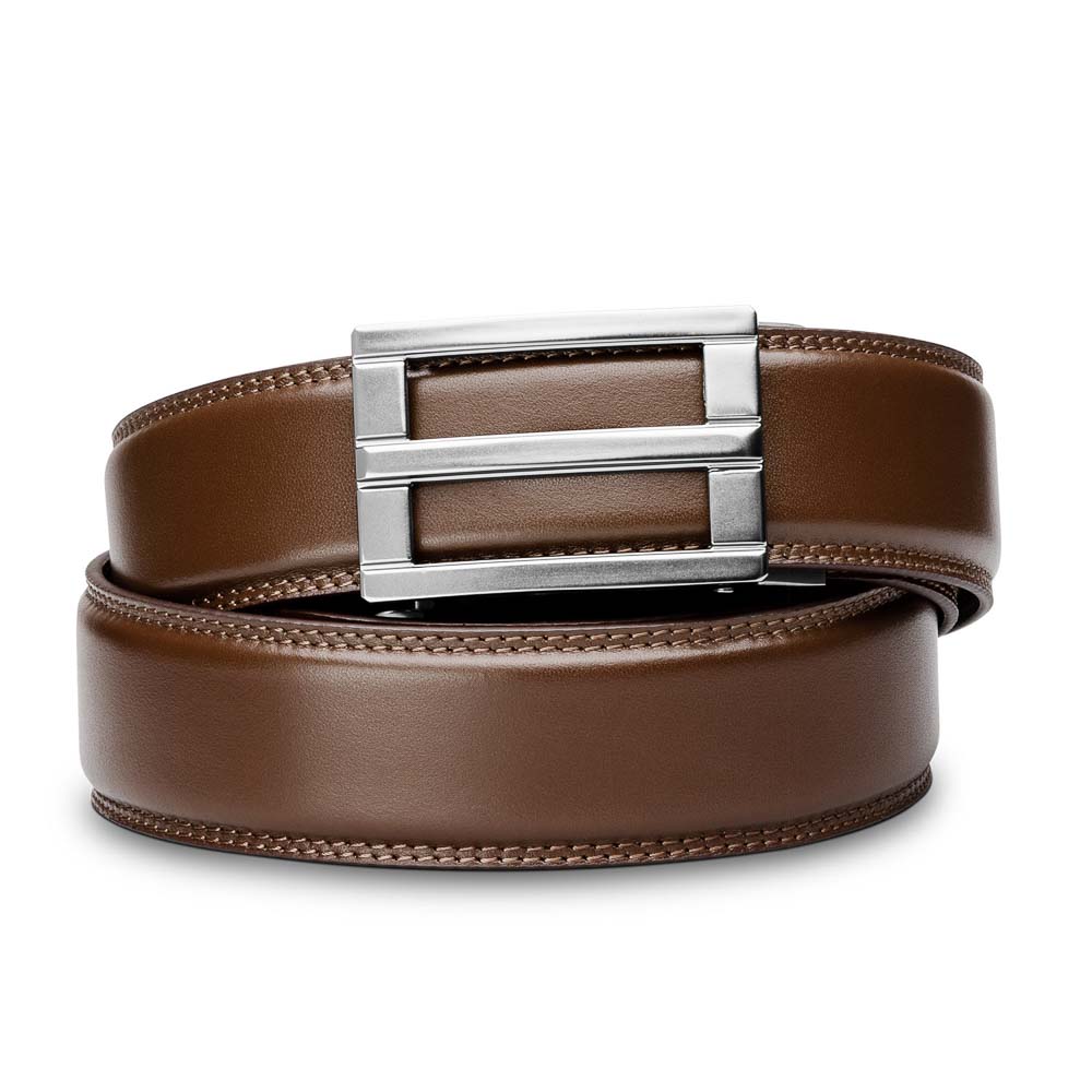 EXCEL BUCKLE | CLASSIC LEATHER BELT 1.37