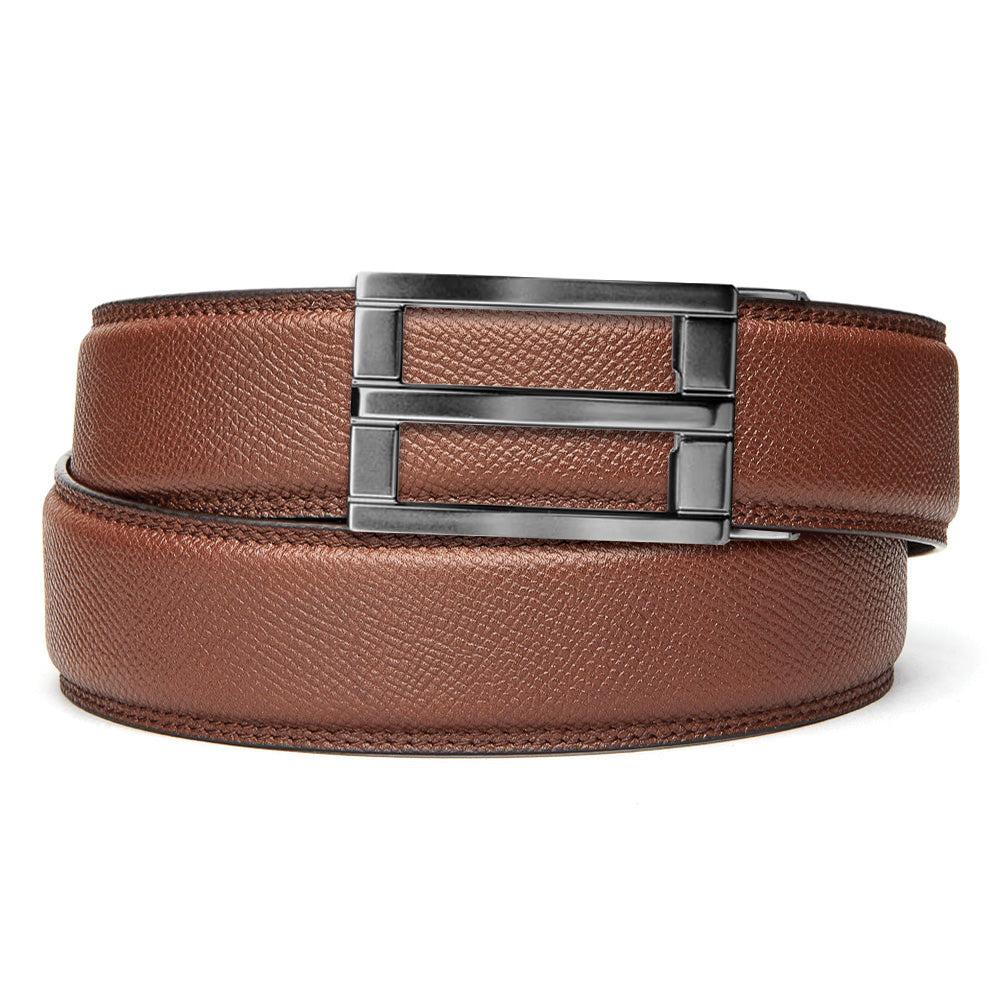 EXCEL BUCKLE | CLASSIC LEATHER BELT 1.37