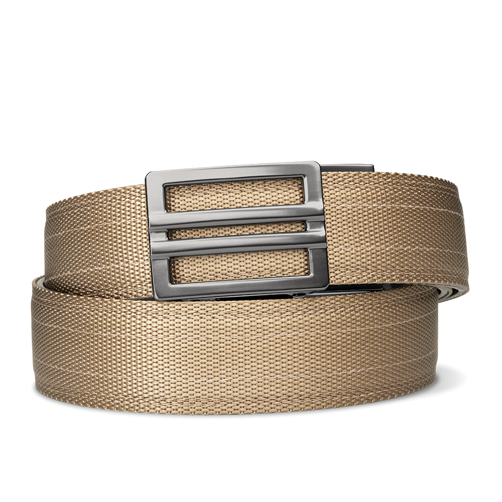 X SERIES BUCKLE | TAN 499 TACTICAL NYLON GUN BELT 1.5