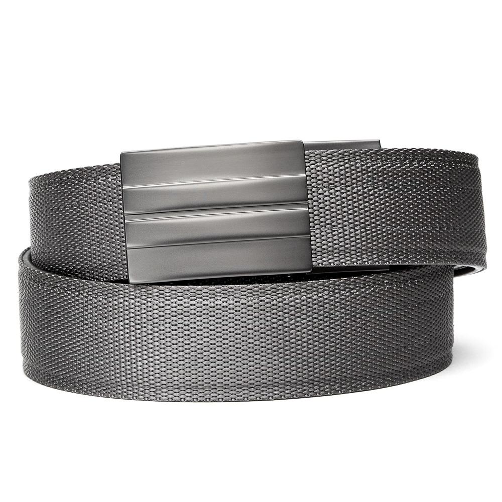 X SERIES BUCKLE | GRAY TACTICAL NYLON GUN BELT 1.5