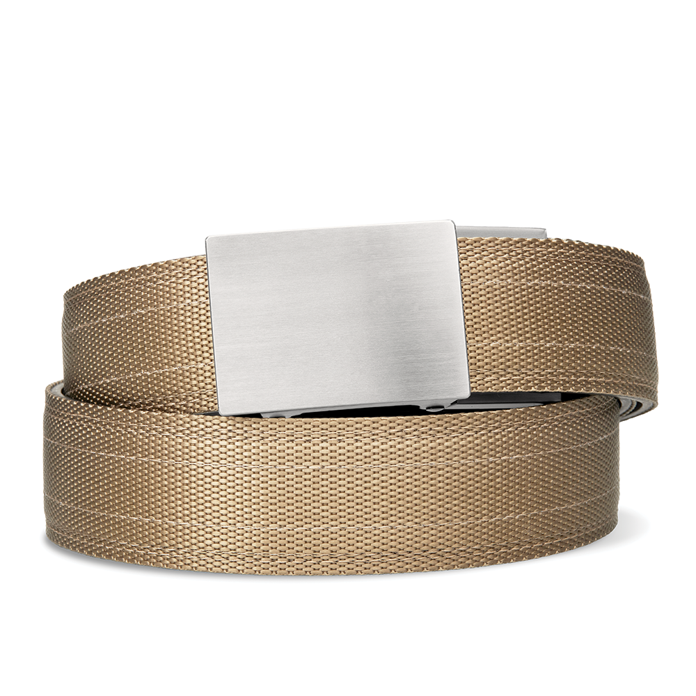 X SERIES BUCKLE | TAN 499 TACTICAL NYLON GUN BELT 1.5