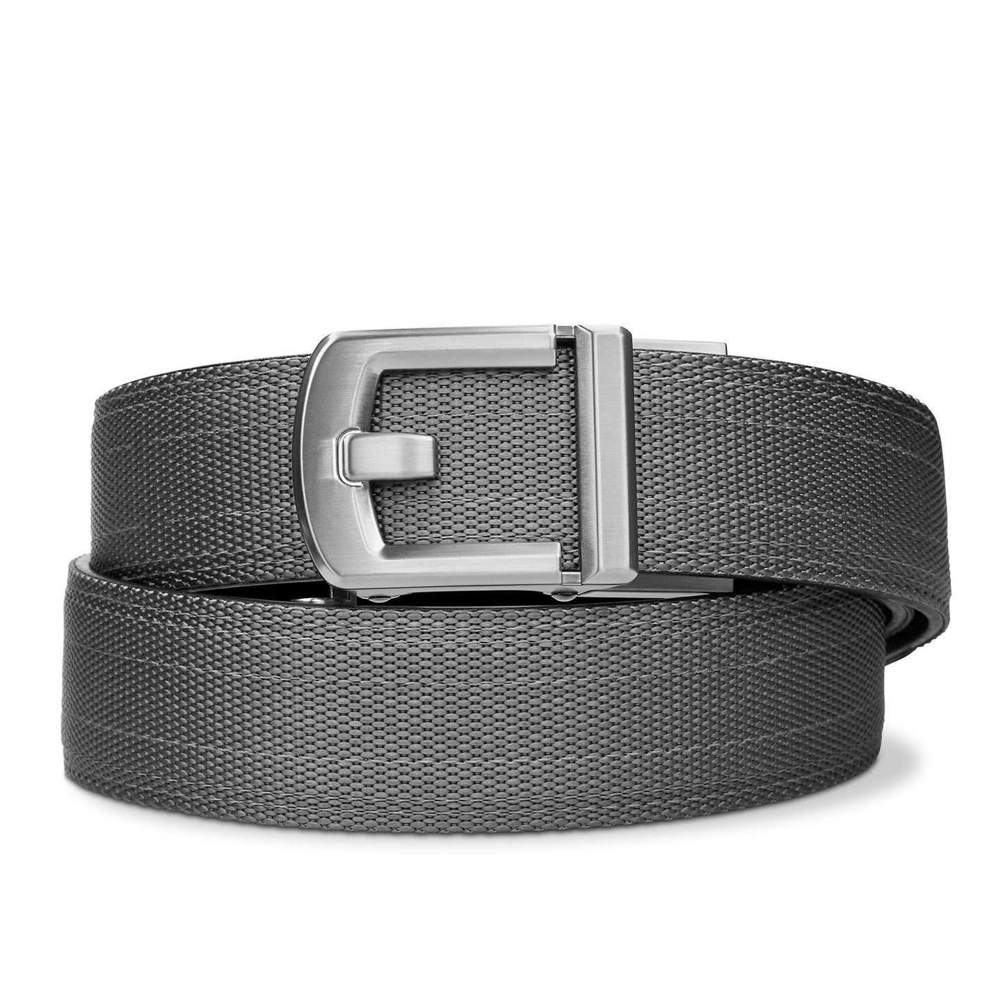 X SERIES BUCKLE | GRAY TACTICAL NYLON GUN BELT 1.5
