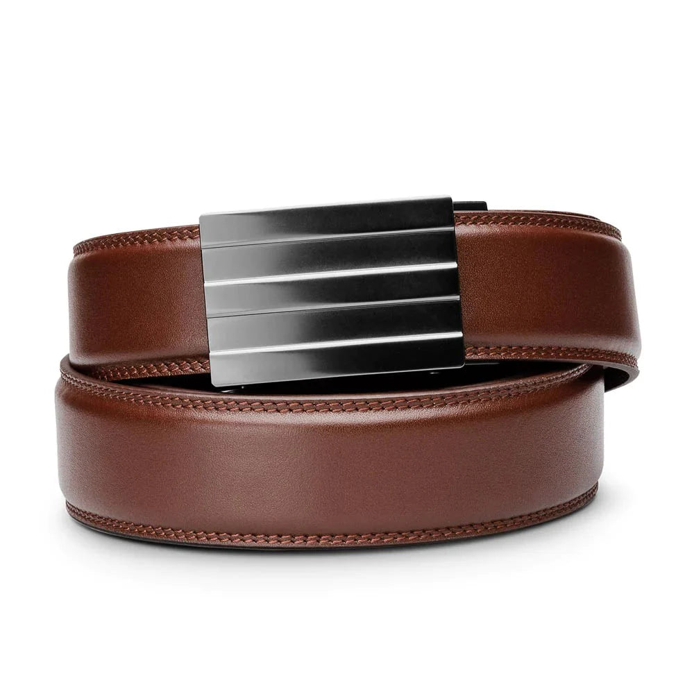 ENDEAVOR BUCKLE | CLASSIC LEATHER BELT 1.37