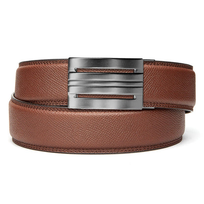 EQUINOX BUCKLE | CLASSIC LEATHER BELT 1.37