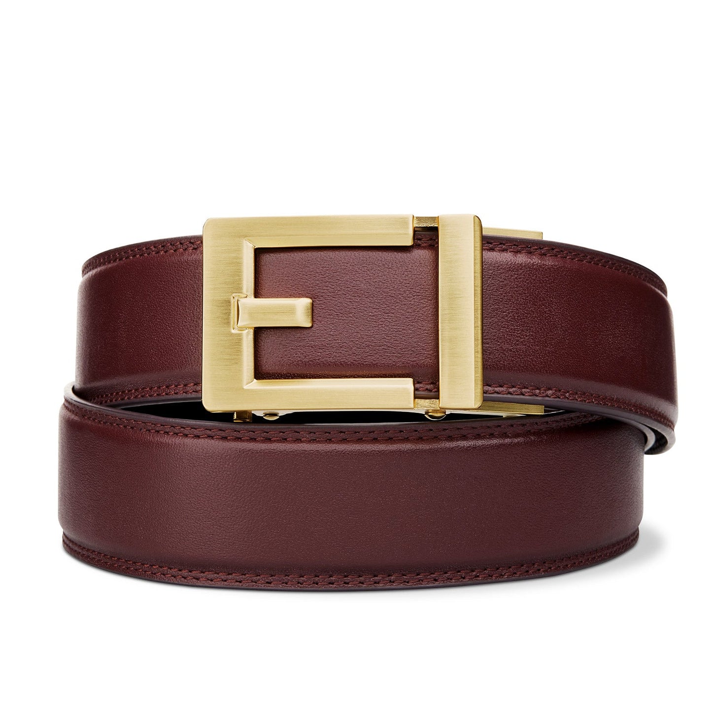 EXPRESS BRASS BUCKLE  |  CLASSIC LEATHER BELT 1.37