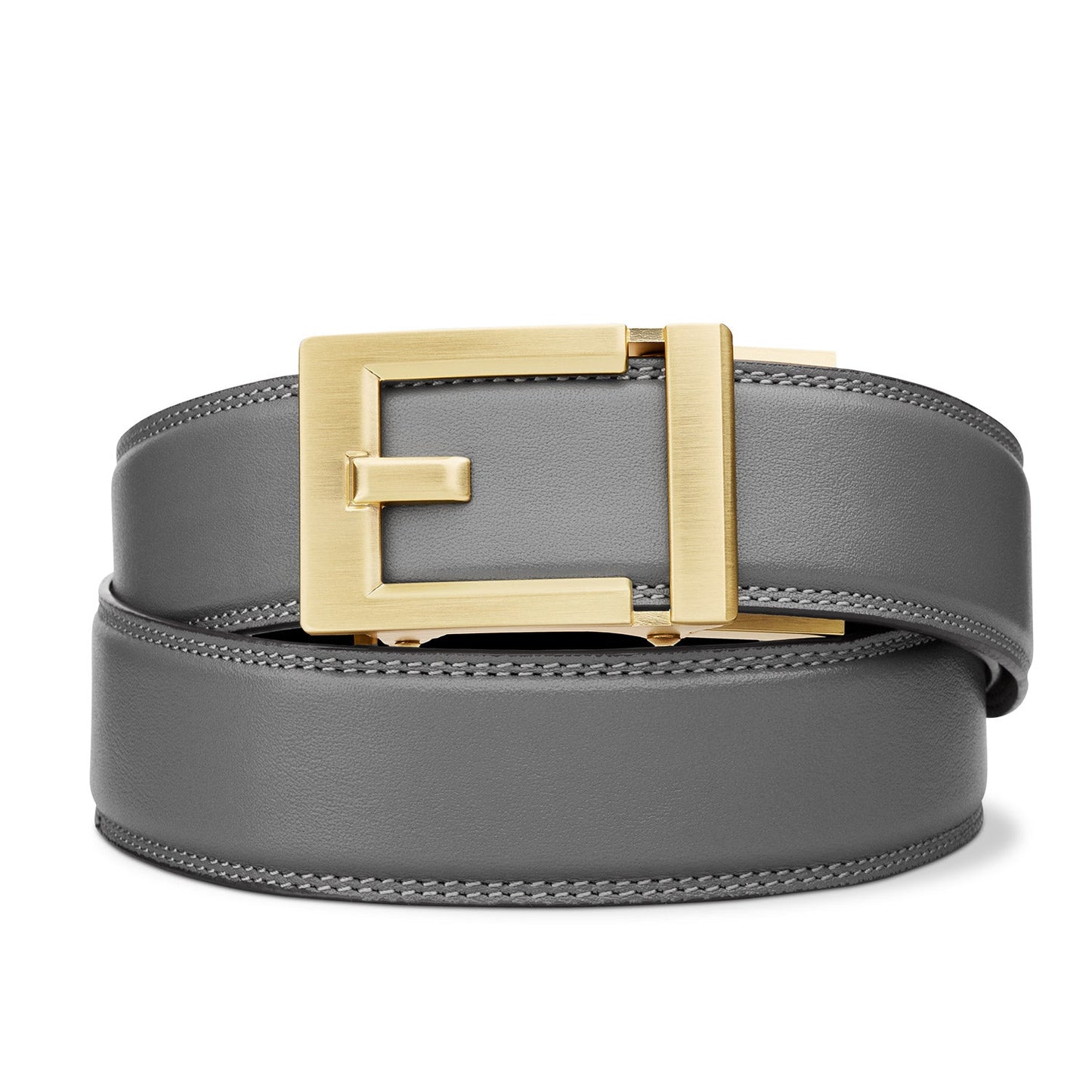 EXPRESS BRASS BUCKLE  |  CLASSIC LEATHER BELT 1.37