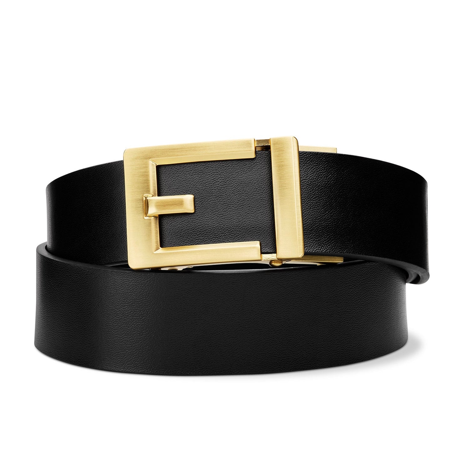 EXPRESS BRASS BUCKLE  |  CLASSIC LEATHER BELT 1.37