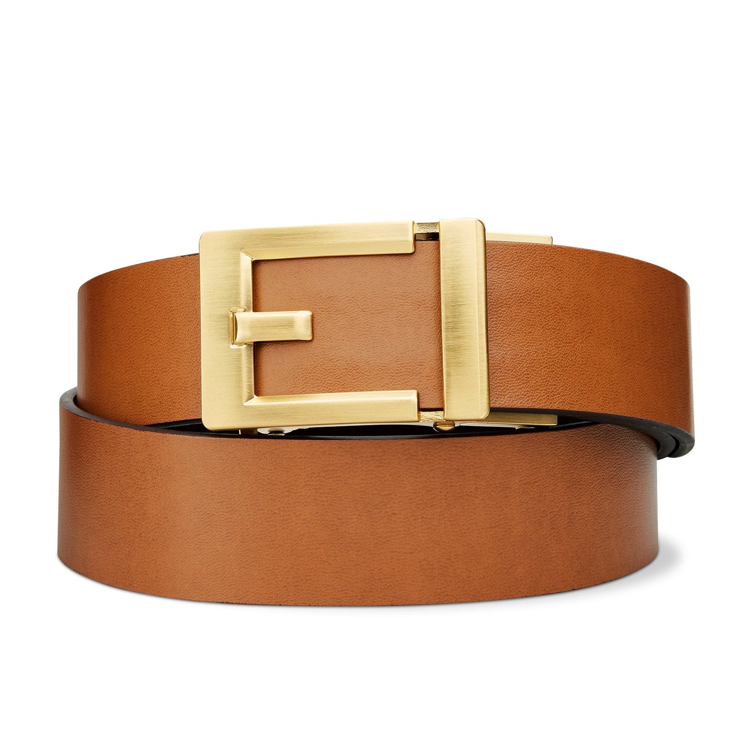 EXPRESS BRASS BUCKLE  |  CLASSIC LEATHER BELT 1.37