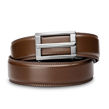 EXCEL BUCKLE | CLASSIC LEATHER BELT 1.37