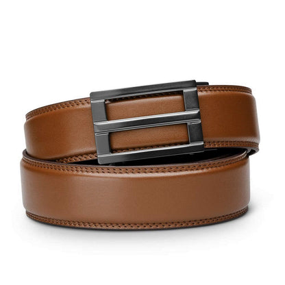 EXCEL BUCKLE | CLASSIC LEATHER BELT 1.37