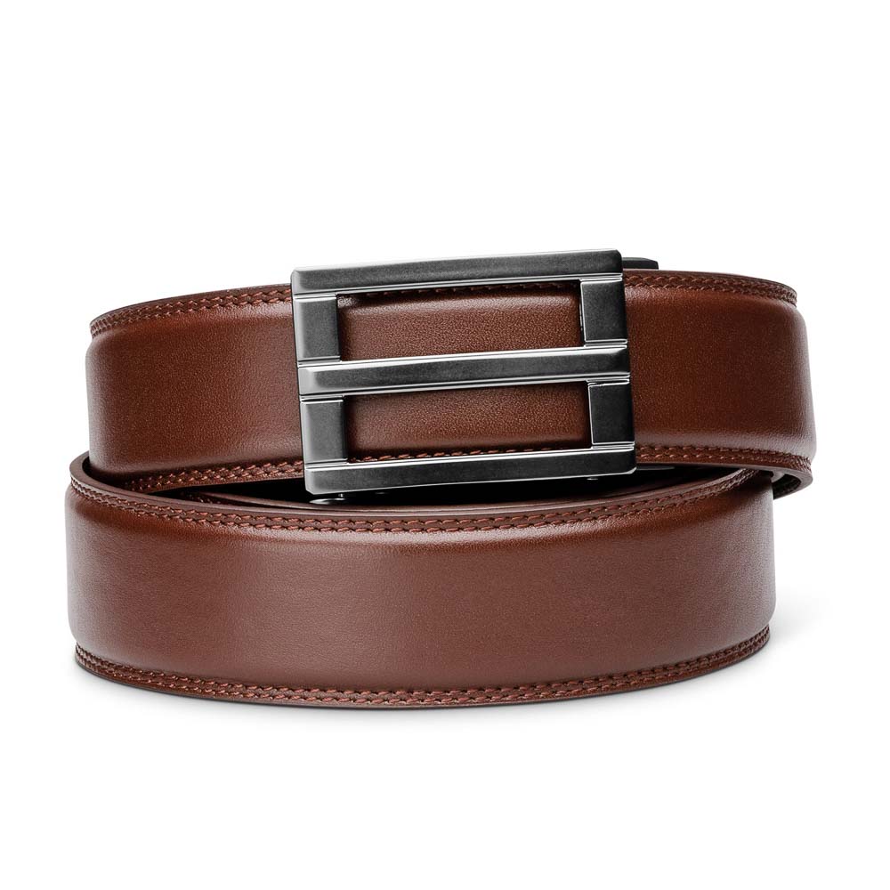 EXCEL BUCKLE | CLASSIC LEATHER BELT 1.37