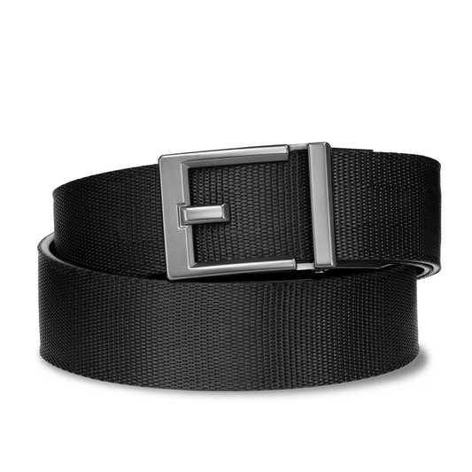 EXPRESS GUNMETAL BUCKLE | CLASSIC NYLON WEB BELT 1.37