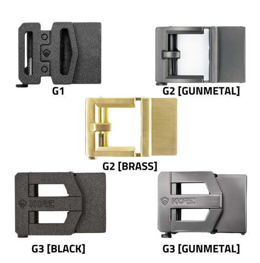 GARRISON GUN BUCKLES 1.75   [BUCKLE ONLY]