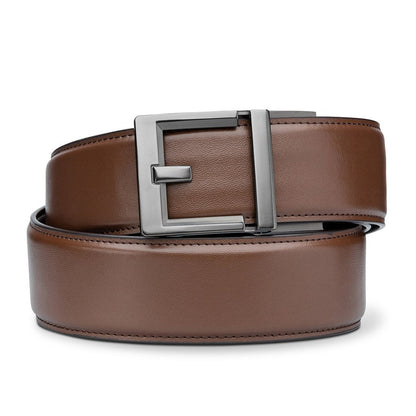G2 GUNMETAL BUCKLE | LEATHER GARRISON GUN BELT 1.75