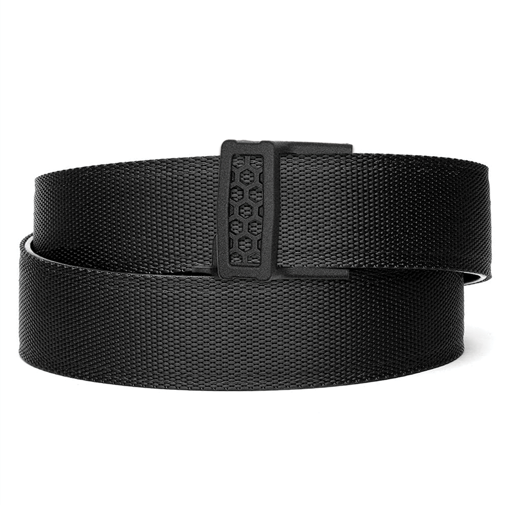 X SERIES BUCKLE  | BLACK TACTICAL NYLON GUN BELT 1.5
