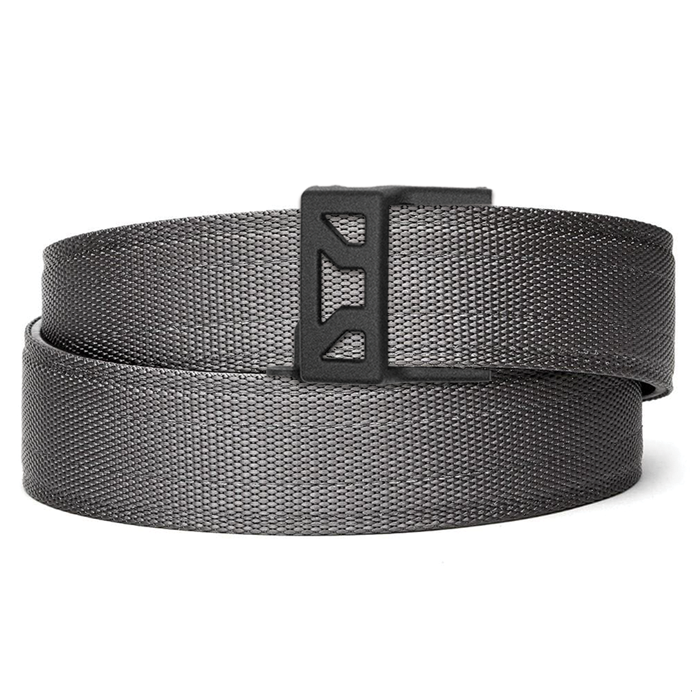 X SERIES BUCKLE  | GRAY TACTICAL NYLON GUN BELT 1.5