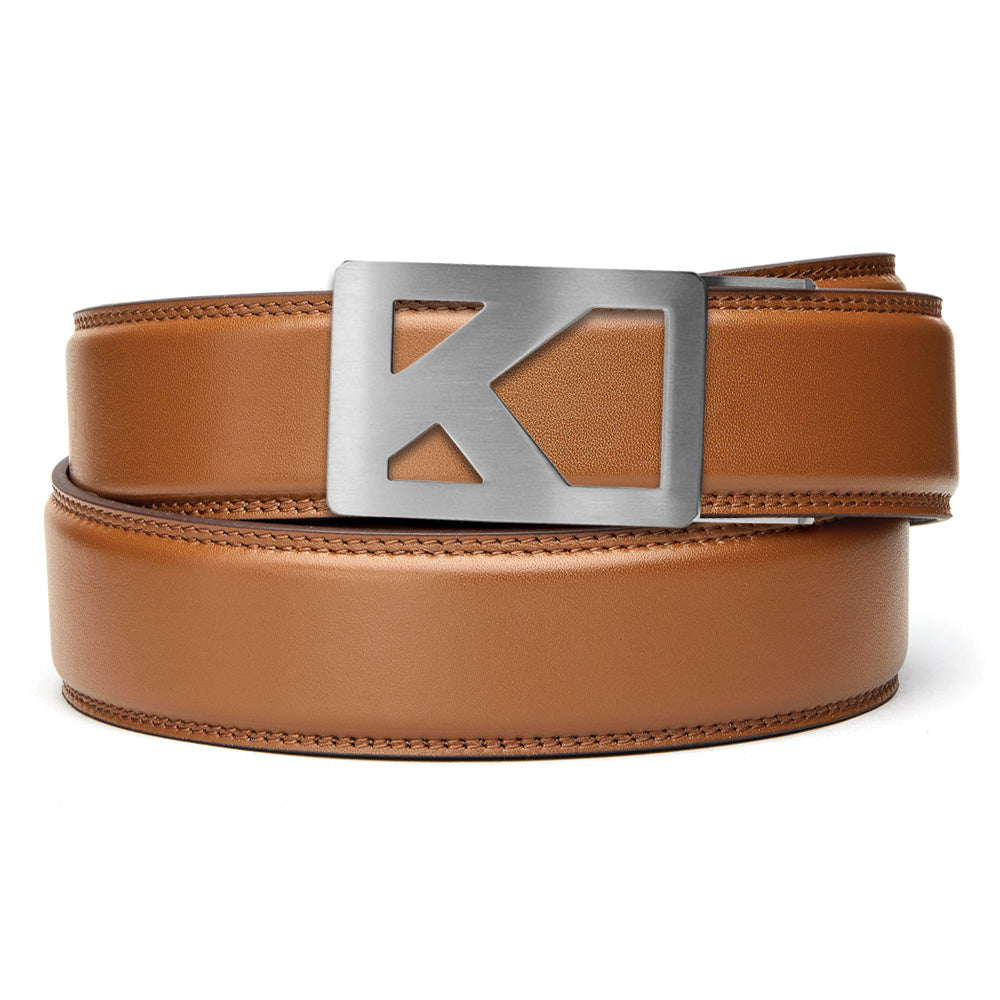 TRIBUTE BUCKLE | CLASSIC LEATHER BELT 1.37