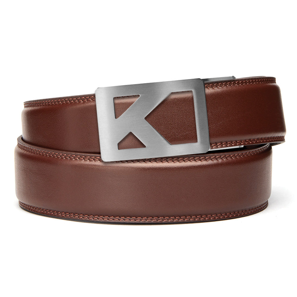 TRIBUTE BUCKLE | CLASSIC LEATHER BELT 1.37