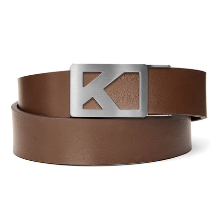 TRIBUTE BUCKLE | CLASSIC LEATHER BELT 1.37