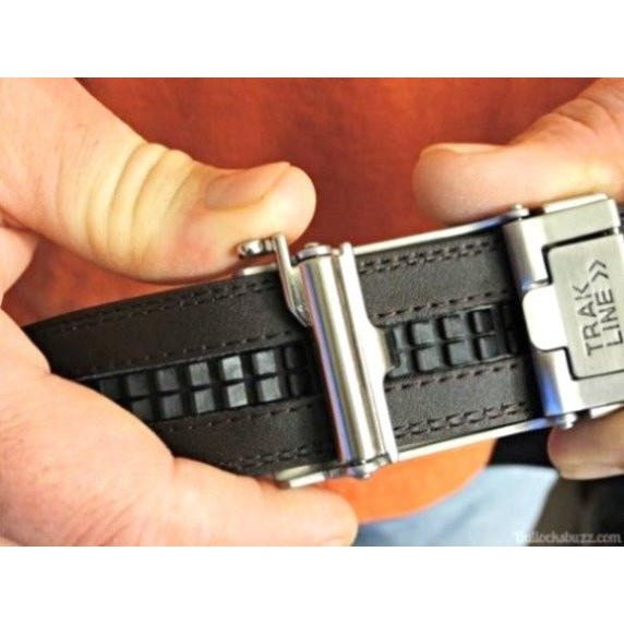 EXPRESS BRASS BUCKLE  |  CLASSIC LEATHER BELT 1.37