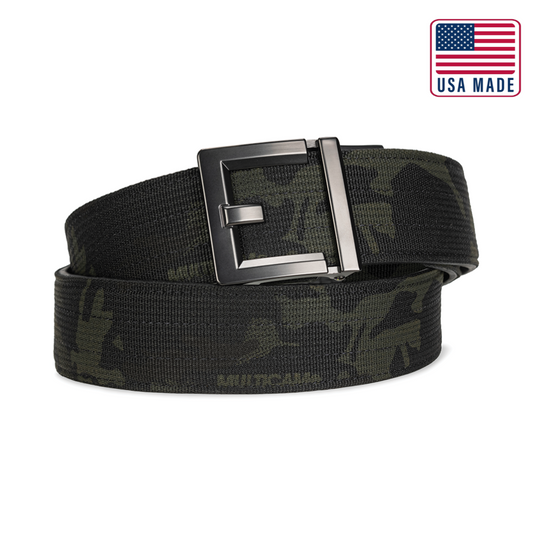 G2 GUNMETAL BUCKLE | MULTICAM TACTICAL GARRISON BELT 1.75