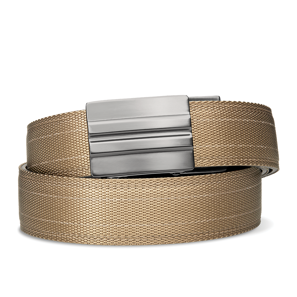 X SERIES BUCKLE  | TAN 499 TACTICAL NYLON GUN BELT 1.5