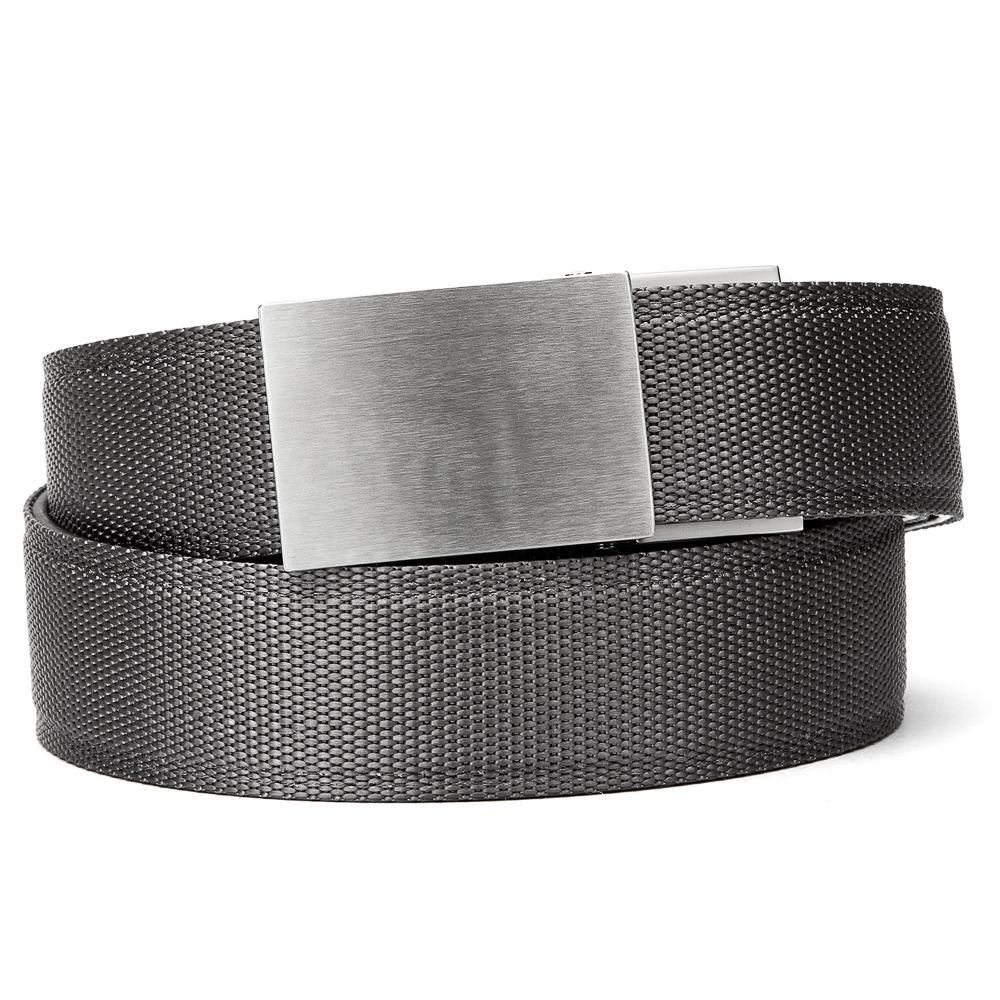 X SERIES BUCKLE  | GRAY TACTICAL NYLON GUN BELT 1.5