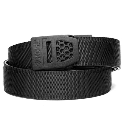 X SERIES BUCKLE  | BLACK TACTICAL NYLON GUN BELT 1.5