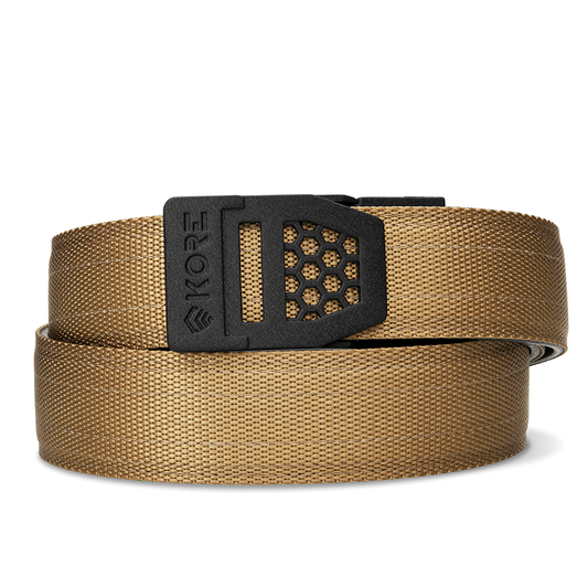 X SERIES BUCKLE  | COYOTE TACTICAL NYLON GUN BELT 1.5