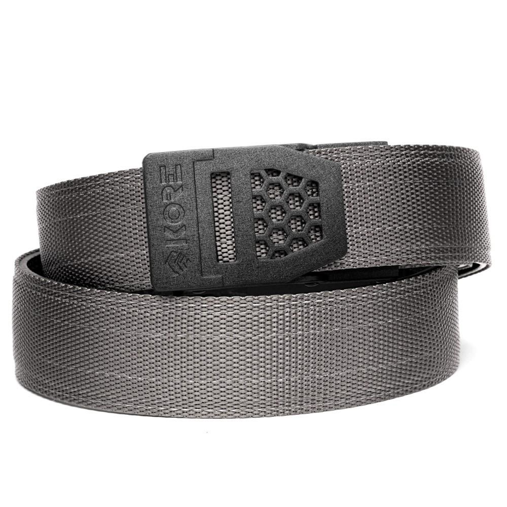 X SERIES BUCKLE  | GRAY TACTICAL NYLON GUN BELT 1.5