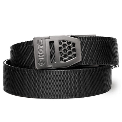 X SERIES BUCKLE  | BLACK TACTICAL NYLON GUN BELT 1.5