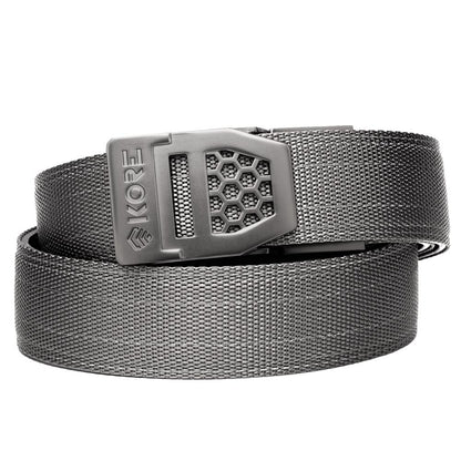 X SERIES BUCKLE  | GRAY TACTICAL NYLON GUN BELT 1.5