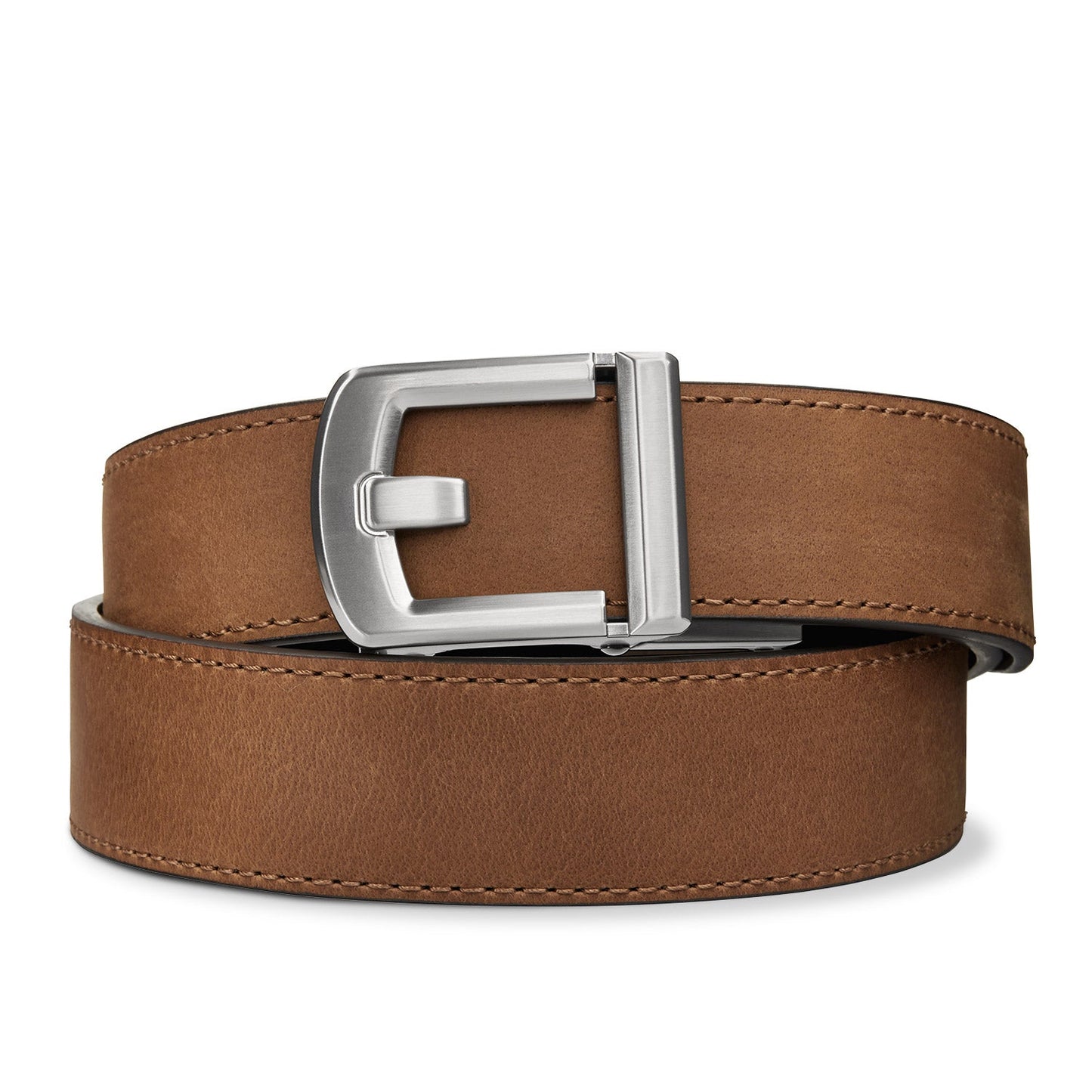 X SERIES BUCKLE  | BROWN BUFFALO LEATHER GUN BELT 1.5