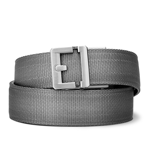 X SERIES BUCKLE  | GRAY TACTICAL NYLON GUN BELT 1.5