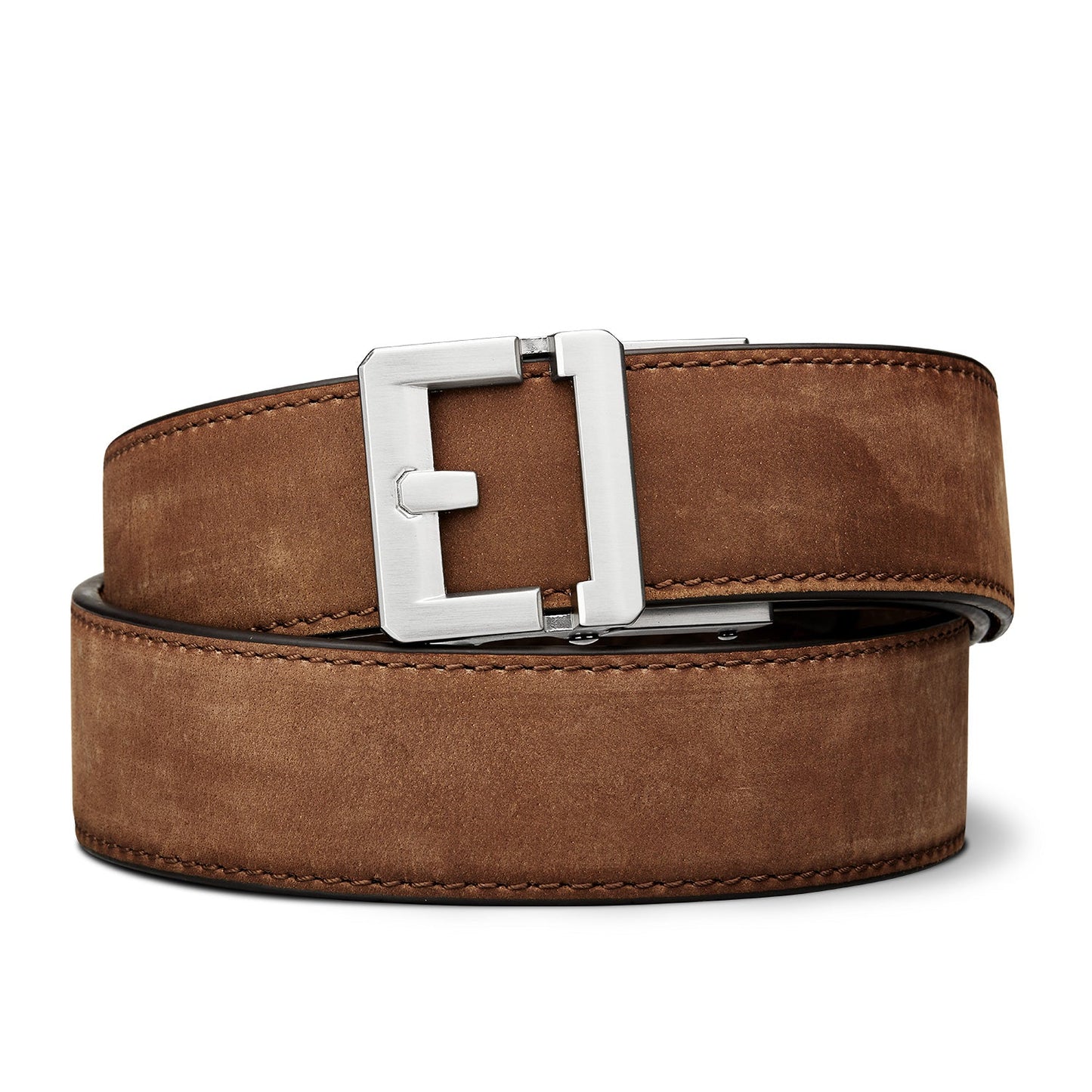 X SERIES BUCKLE  | BROWN BUFFALO LEATHER GUN BELT 1.5
